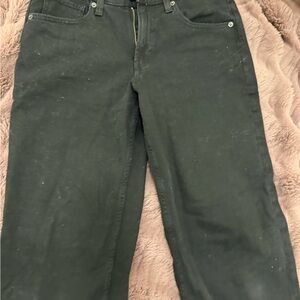 Black low rise Gap Denim Jeans